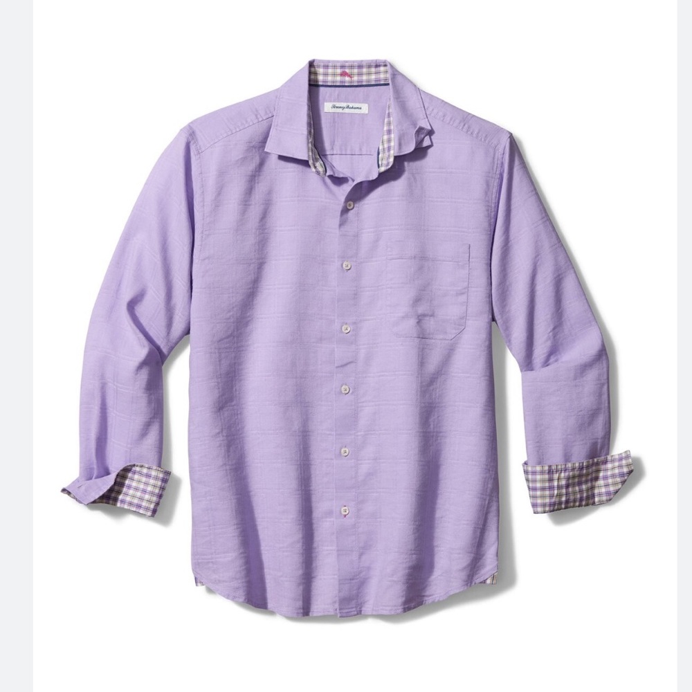 Tommy Bahama Costa Capri Classic Fit Linen Blend Button-Up Shirt